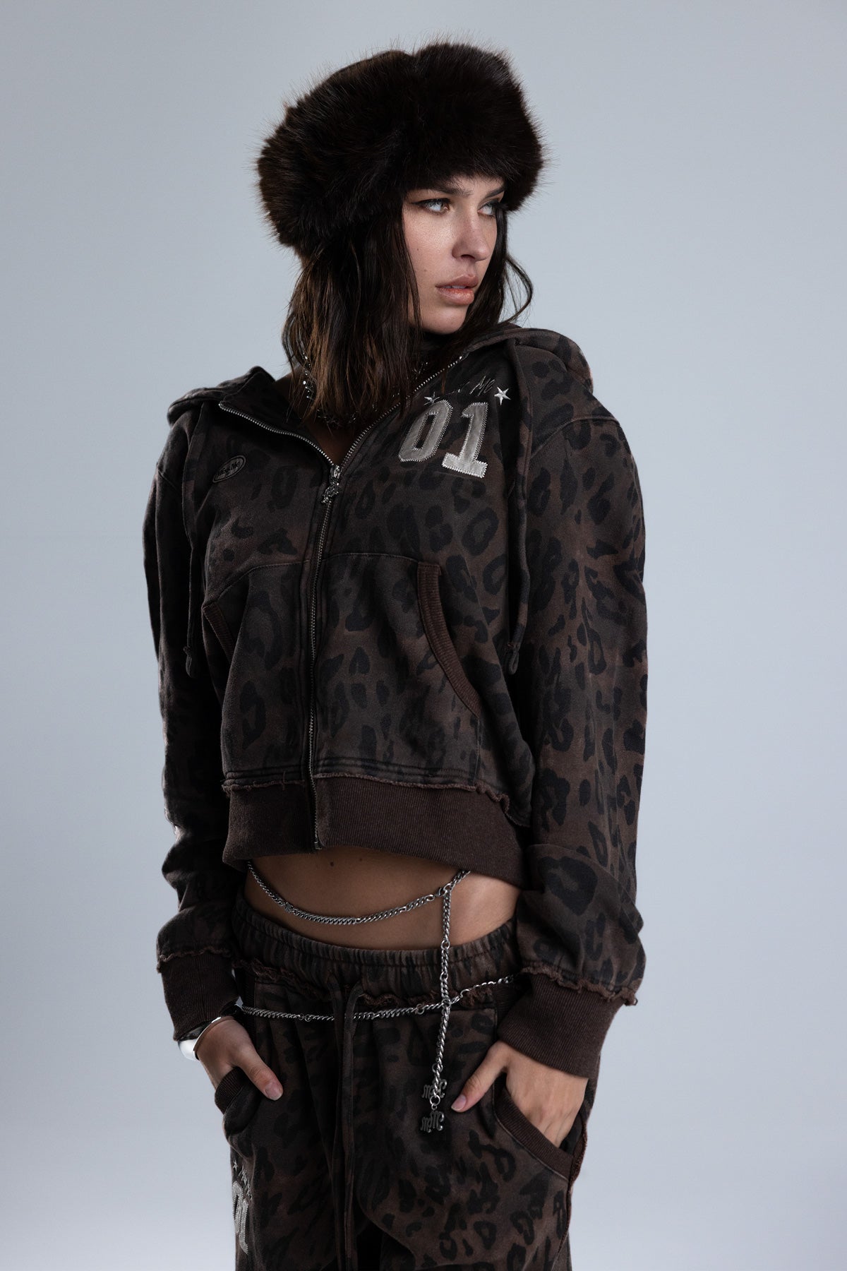 Sidney Leopard Hoodie