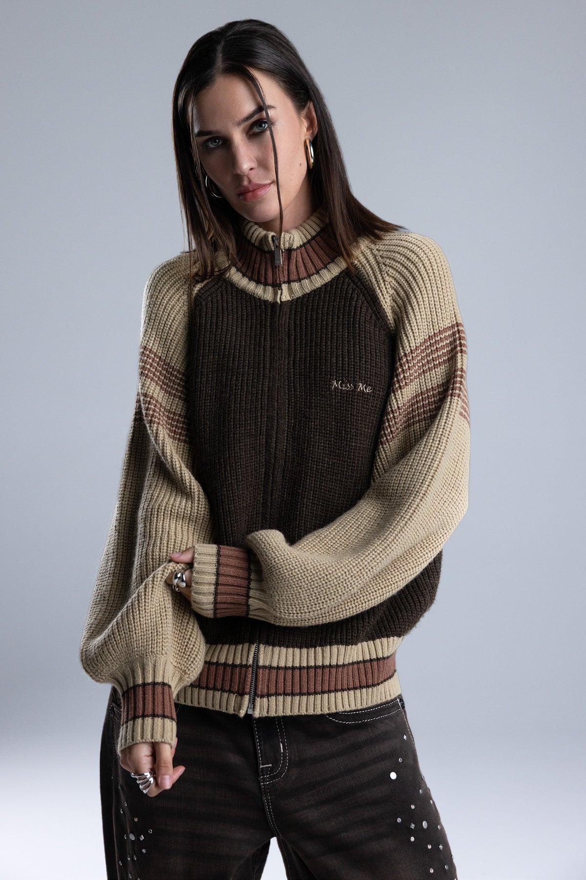 Faye Varsity Pullover