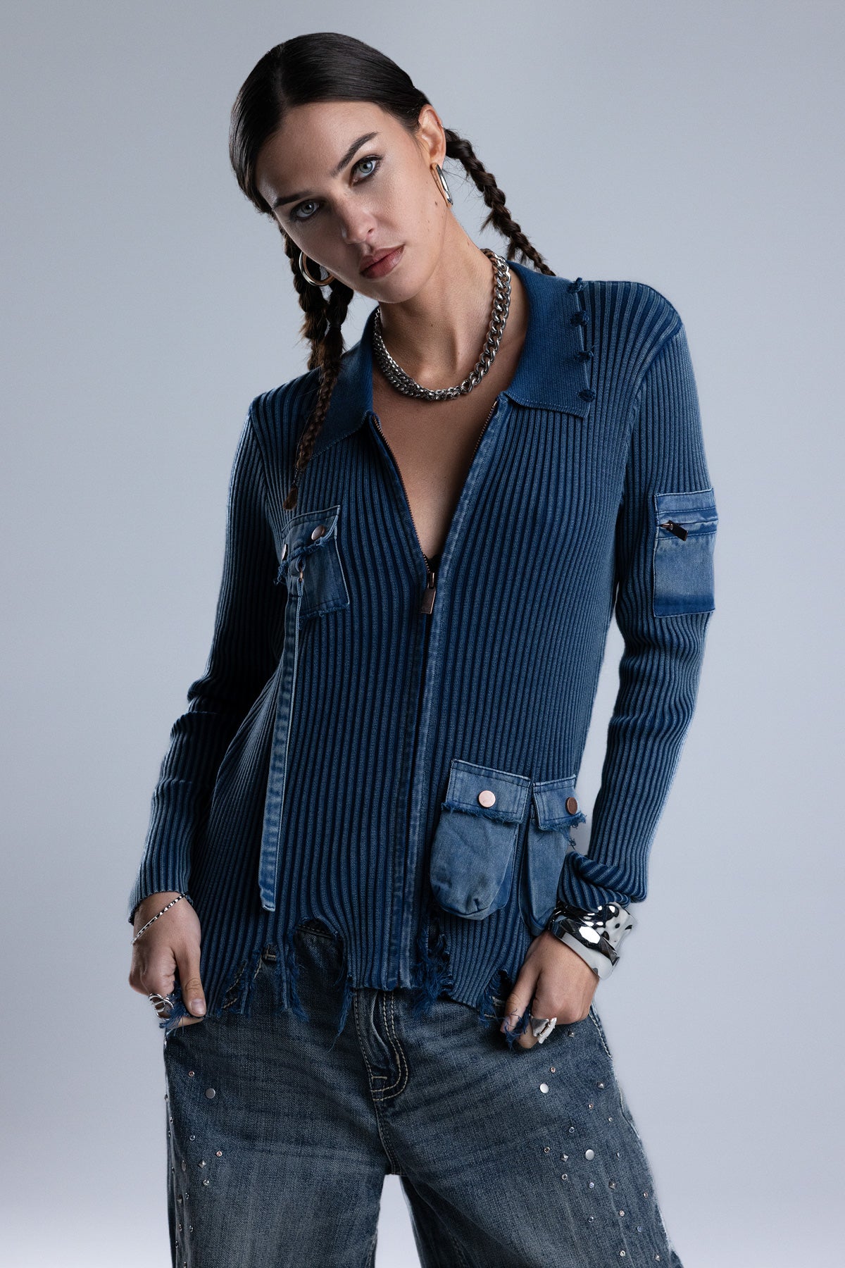 Ryleigh Collared Top