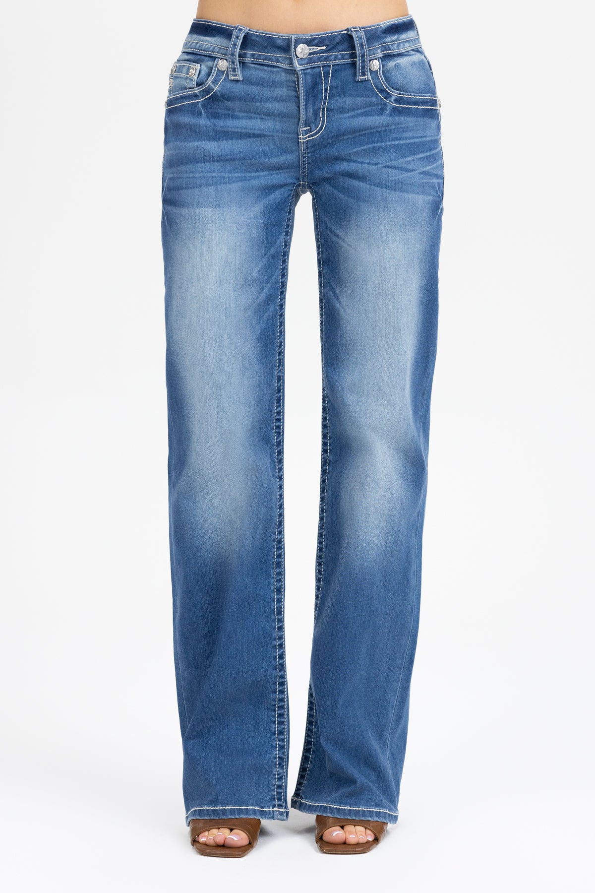 Solara Low Rise Slim Wide