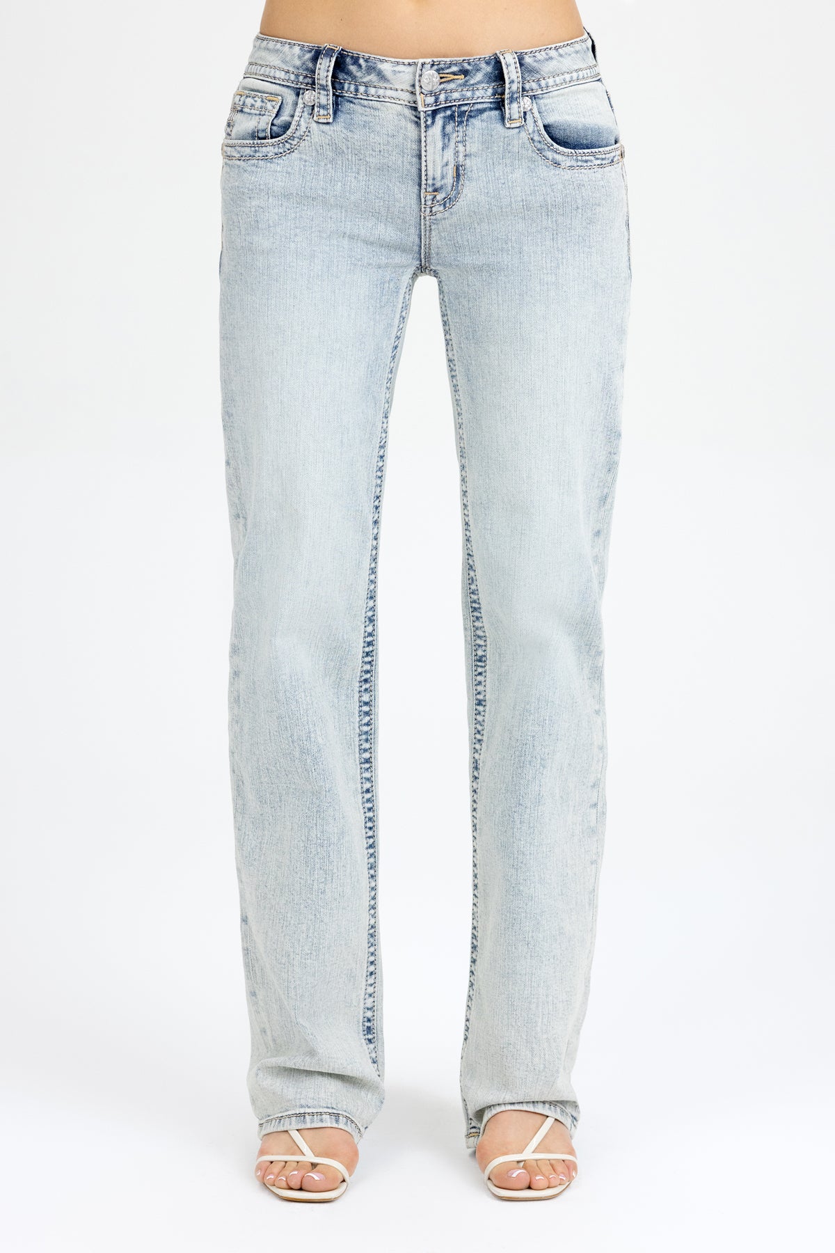 Aliyah Low Rise Slim Wide