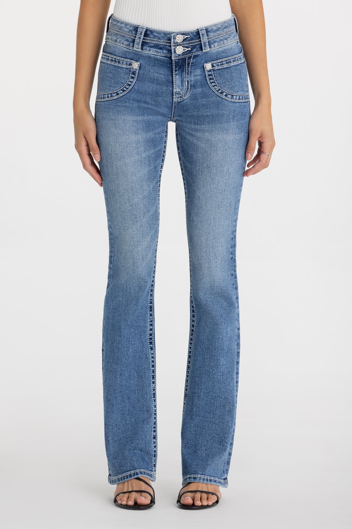 Jolene Double Waist Bootcut Jeans