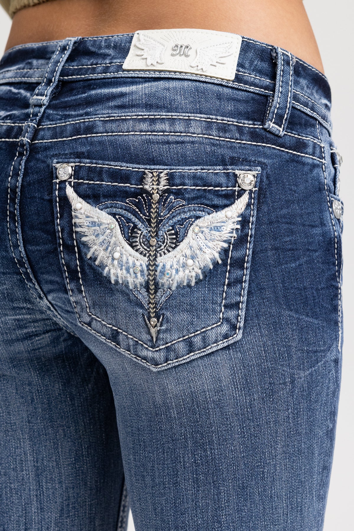 Angel Dagger Straight Jeans