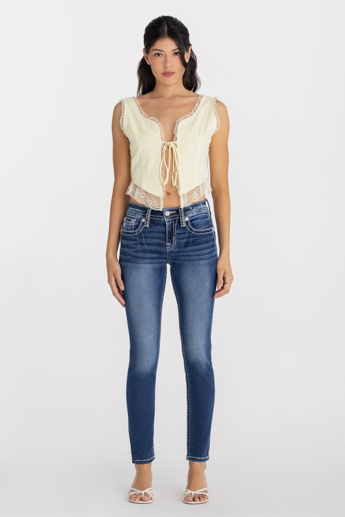 Golden Dust Skinny Jeans