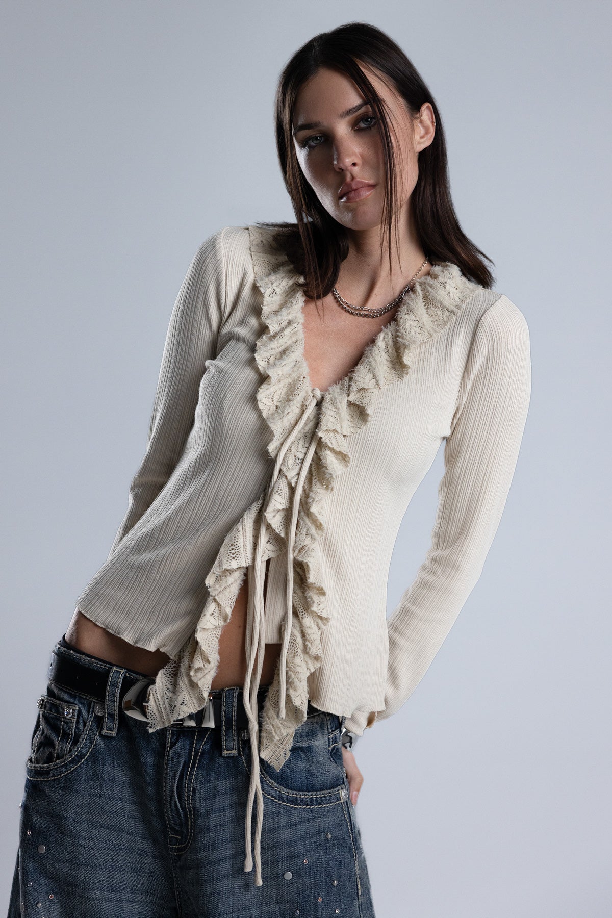 Hadley Ruffle Top